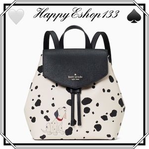 ♠️ kate spade Disney X 101 Dalmatians Medium Flap Backpack